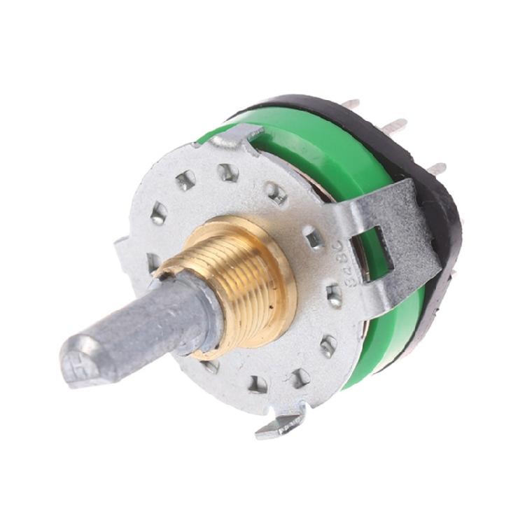 3 Rod 4 Position Signal Selection Power Amplifier Sound Signal Switcher Half Shaft Amplifier Rotary Switcher Accessories