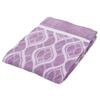 Nishikawa Imabari Towel Blanket, Single, Roomy, Washable, 100% Cotton, Soft, No-Twist Yarn, Made In Japan, Lavender, FR05160027