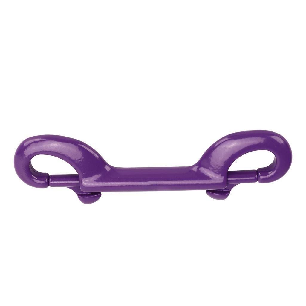 100MM Double End Snap Diving Hook Quick Release 316 Stainless Steel Double Ended Bolt Snap Hook for Diving BCD Purple