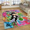 Spiel Dollar Monopoly Cartoon Geld Teppich für Wohnzimmer Schlafzimmer Heimdekoration, Bodentuch Rutschfeste Dekoration für Sofa Fußmatte
