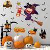 Halloween Wall Sticker Removable Haunted House Bar Sticker Room Decoration Wallpaper
