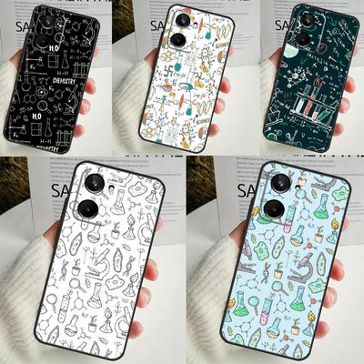 Θήκη Βιολογίας Χημείας για Realme C55 C53 C51 C35 C33 C30 C67 C21Y C25s C15 9 10 12 11 Pro Plus GT Neo5 Κάλυμμα