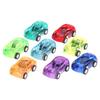 8pcs Pull Back Cars  Car Toys Friction Powered Racing Cars For Preschoolers Boys And Girls Random Color