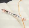 JINHAO 20 Retractable Press Fountain Pen EF F Nib Limited Green Red Gold Color Clip Design Ink Pen for Writing School Office