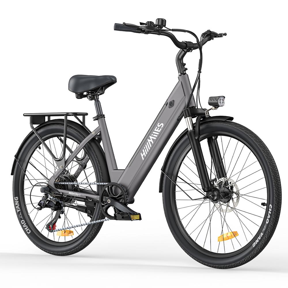 HillMiles MileCity 250W 26" Electric Trekking Bike 36V 13AH City E-bike με αισθητήρα ροπής