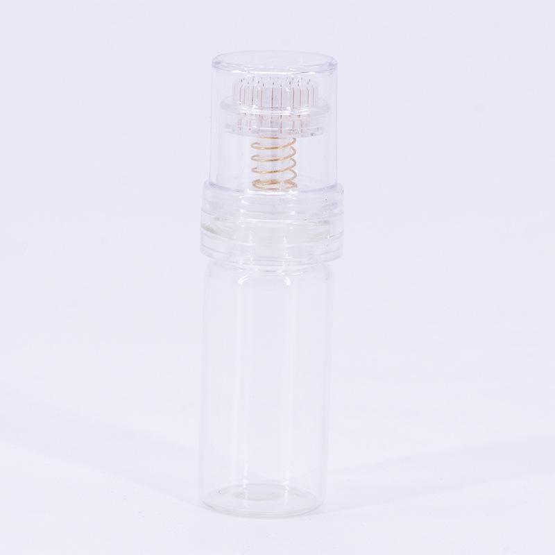 Enhanced Gold Microneedle Roller with 20 Needles - Spring Type Liquid Dispensing Tool, Hot Seller.