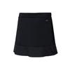 Li Ning Sports Quick-Dry Sweat-Wicking Breathable A-Line Casual Skirt Women Skirts Black ASKR020-2