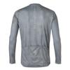 Lion de Capelmuur Long Sleeve Cycling Jersey, Random Dot Print, Gray, Size XS