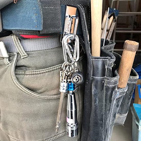 DOGYU One-Touch Slim Hook with Small D-Ring WSF-D