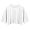 American Sexy Women's Overall Sexy Waist Hollow-out Short Sleeve T-shirt
