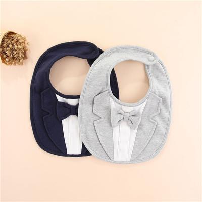 Baby Bibs For Girls Boys Cotton Gentleman Princess Style Fashion Newborn Burp Cloth Infant Saliva Towels One Size