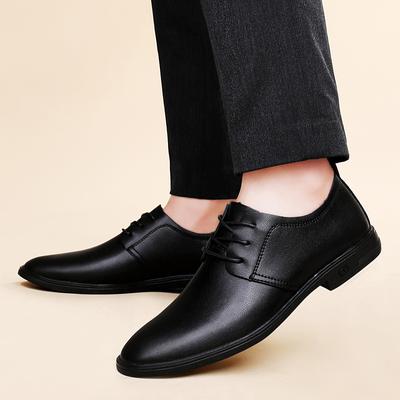 Mode Rutschfeste Weiche Sohle Hohe Qualität Herren Echtleder Schuhe Flach Schnürschuhe Freizeitschuhe Neue Klassische Rindsleder Oxford Schuhe für Herren