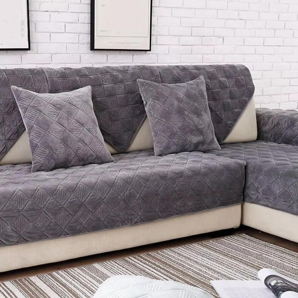 Non-Slip Sofa Cover Thickened Seat Cushion Universal Sofa Towel  Four Seasons