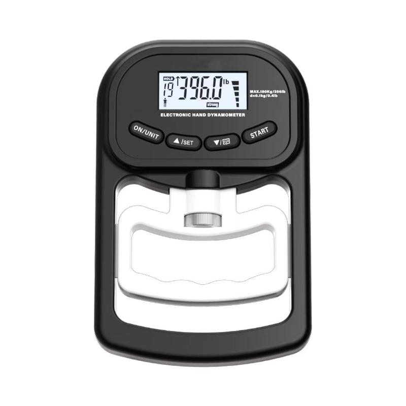 396Lbs/180Kg Digital Hand Grip Strength Tester Adjustable Electronic Grip Dynamometer For Fitness Training