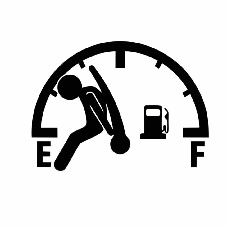 

Waterproof Fuel Measurement Decal Funny Removable Transfer Film Car Accessory Suitable For Automotive Enthusiasts Gifts 1