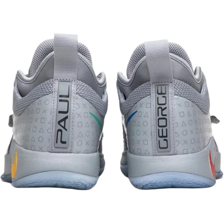 Nike PG 2.5 Mid Top Basketball Shoes Purple Gray Unisex Kids' BQ9677-001