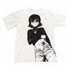 Street Style Anime Style Tshirt Hiphop Tshirt Unisexs Tshirt Retro Fashion Printed Pattern Casual Tshirt