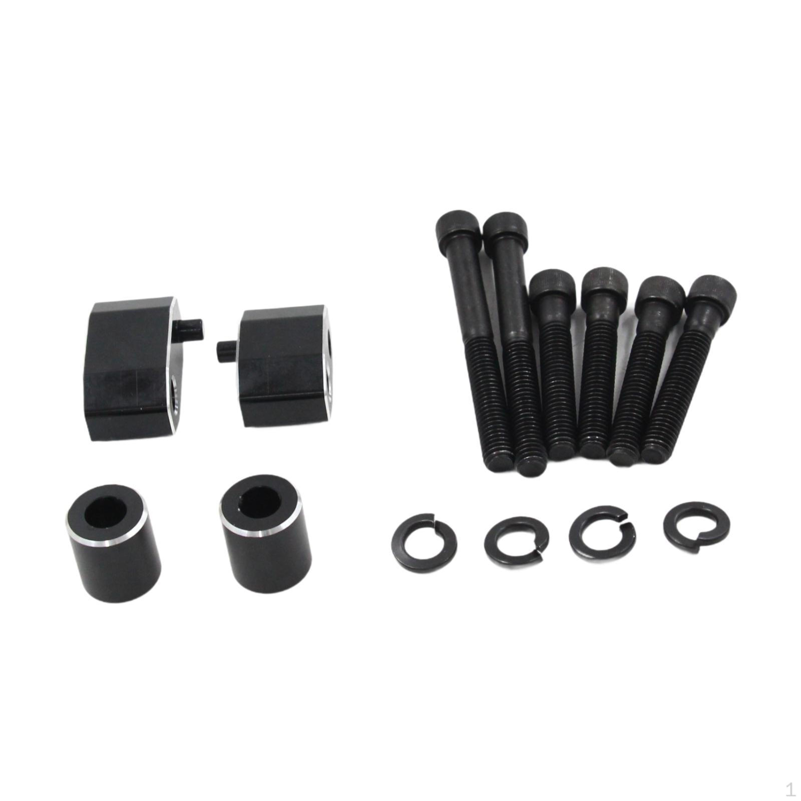 

Driver Floorboard Extension Kit Aluminum Alloy Easy to Install Sturdy Accessories Premium with Bolts