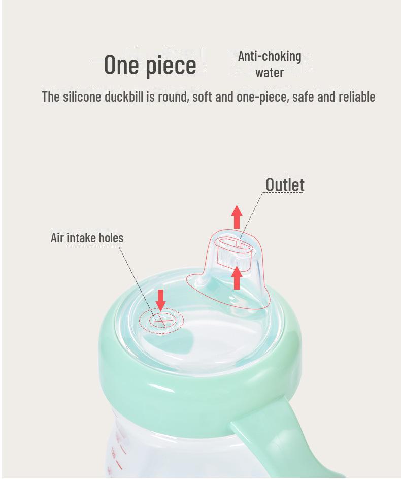 Auslaufsicherer Baby-Schnabelbecher - Anti-Erstickungs-Design für 6-18 Monate.