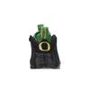 Nike Air Foamposite One 'Oregon Ducks' (Unisex) Black / Yllw Strk-Appl Grn-Slvr Basketball Shoes 652110 001