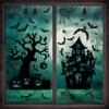 6-Pack Halloween Castle Decoration Wall Sticker Window Sticker Creative Wall Sticker