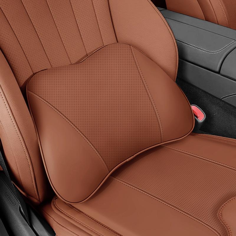 Coussin d'Appui-tête et de Soutien lombaire Jaguar pour XFL, E-PACE, XEL, F-PACE, XJL - Oreiller de Protection pour le cou.