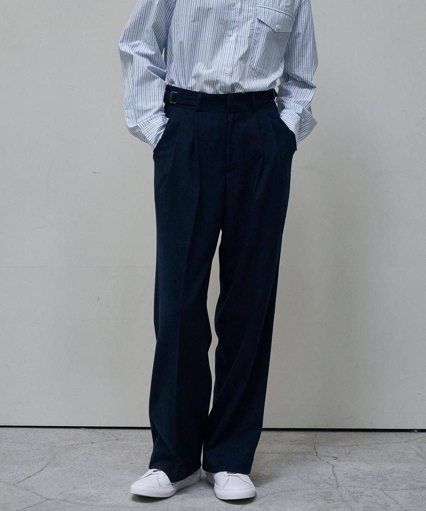 MOTT Winter Buckle Slacks - Navy