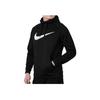 Nike Casual Sport Large Logo Fleece Hoodie Men Tops Black BQ8106-010