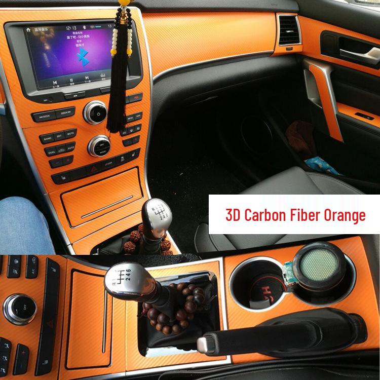 2014-2018 Haval H2 Red Label Interior Stickers: Gear Shift & Console Decoration Film