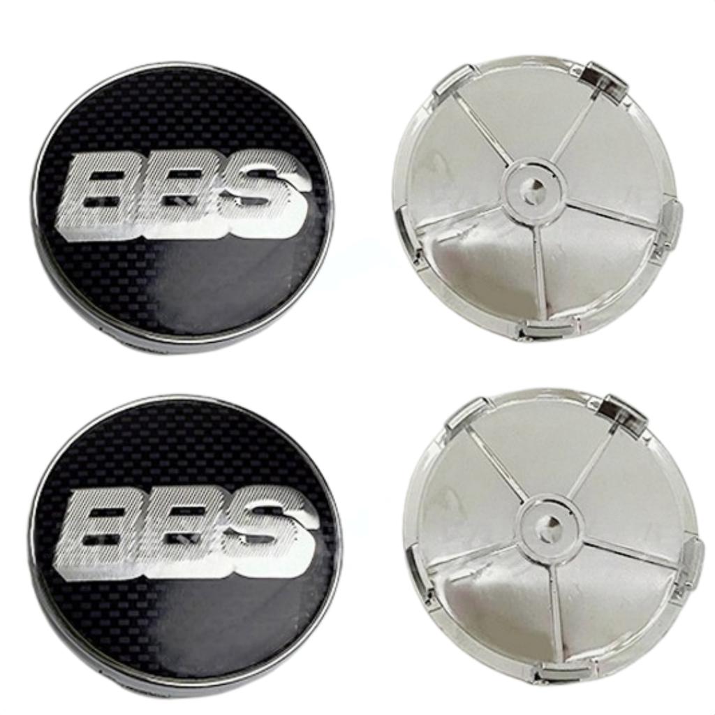 4 Stück 68mm BBS Logo Emblem Plakette Auto Radnabendeckel Abdeckung für F20 F22 F23 F85 F86 E90 E91 F32 F33 F34 F36 F10 F11 F18 F06 F12 F13 F01