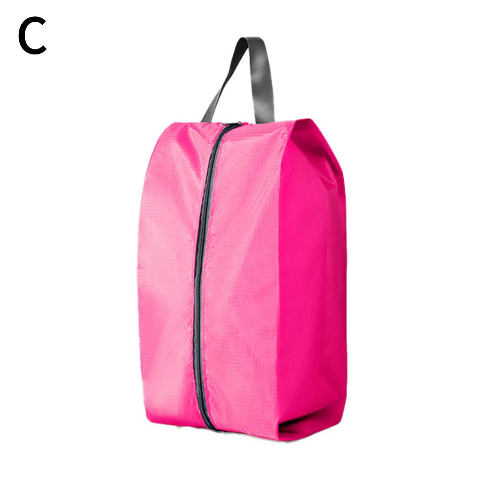 Tragbare Reise-Schuhtasche Großes Fassungsvermögen Staubdichte Organizer-Taschen Reise-Nylon-Schuhtasche mit Robuster Reißverschlussbeutel Wasserdicht