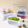 Double-layer Sealed Fresh-Keeping Storage Container with Lid for Refrigerators