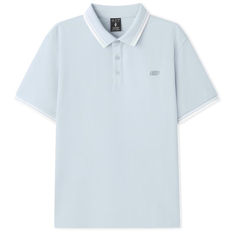Skechers Men's Knit Short Sleeve Polo Shirt L126M009