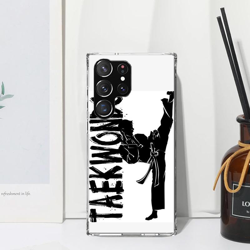 Oyama Kyokushin Karate Handyhülle Für Samsung Galaxy S25 S24 S23 S22 Ultra S21 FE S20 Plus S10 + S10E Kunst Fundas Rückseite S24