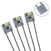 20-Pack White SMD 3528 Chip LEDs with Wiring and Resistors for Model Trains, Railways, Buildings, and Dioramas