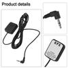 3.5mm Elbow Antenna Car GPS Signal Module For Car GPS Signal Enhancement Quick Installation For Streaming Media Player