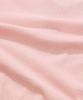 COVERNAT WOMAN Sheer Collar Crop Half Knit Light Pink
