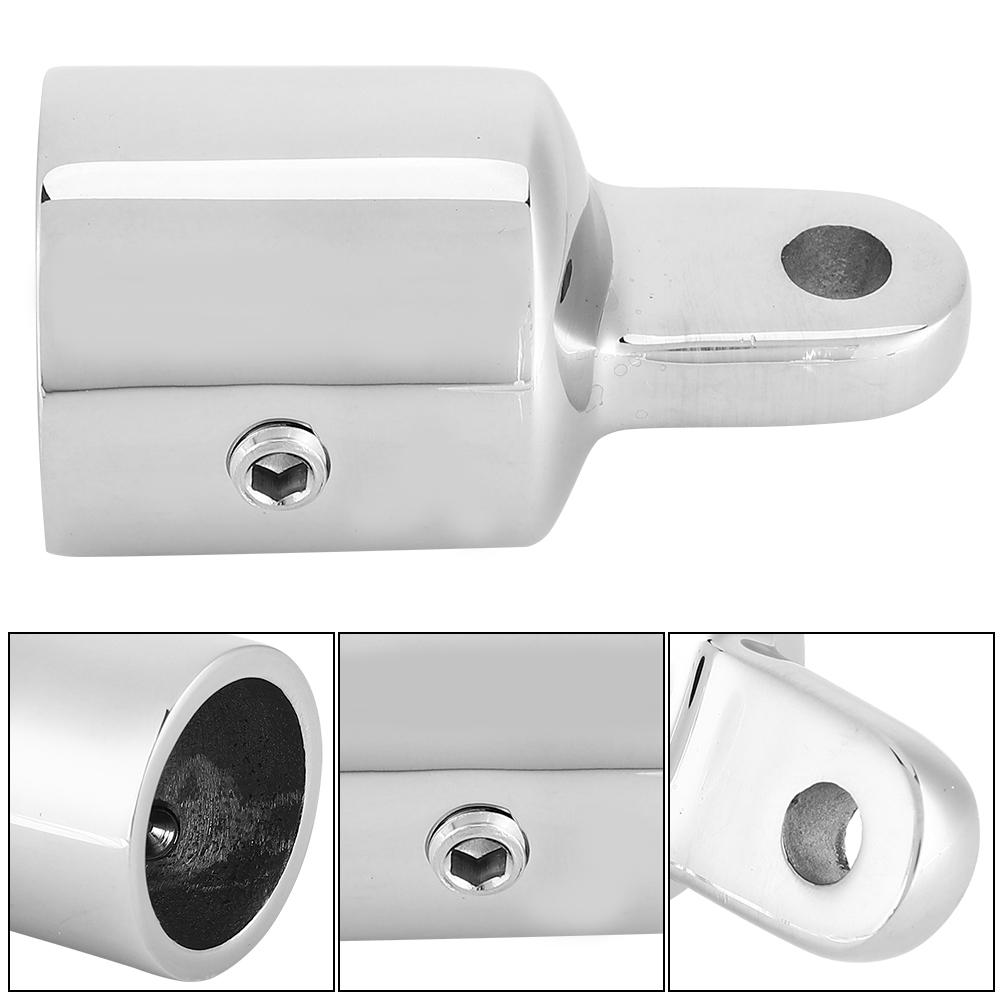 Stainless Steel Eye End for Boat Bimini Top Connecting Cap Screw  Fitting Hardware 7 8  1