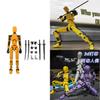 3d Printed Lucky Articulated Doll Toy For Emotional Visual And Intellectual Development Red With 3 Hand Types And 4 Weapons