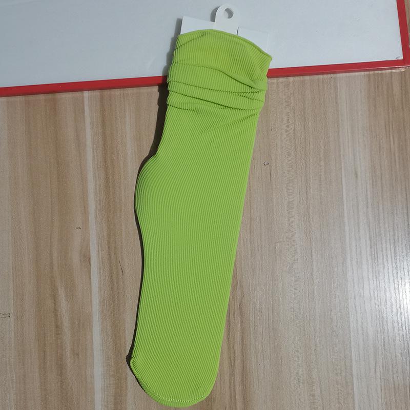 Spring/Summer Breathable Cotton Socks: Thin, Anti-Pilling, Seamless Postpartum Comfort, Solid Color, Casual Fashion