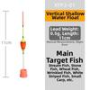 3pcs Float Design Ice Fishing Float Buoyant Material Carp Fishing Bobber  Float Fishing