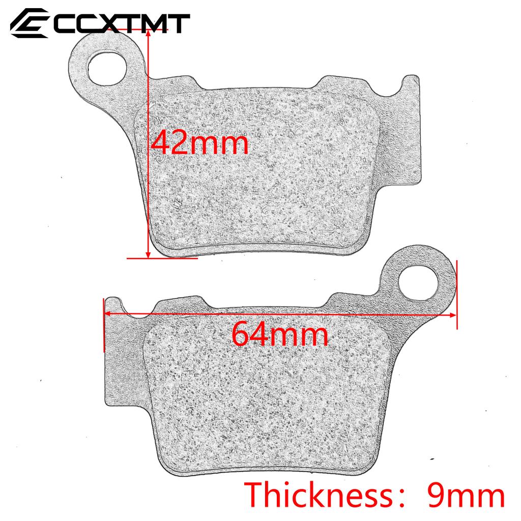 Motocross Rear Brake Pads For KTM EXC EXCR SX SXF XC XCW EXC EXCF XCF SXC For Husqvarna Husaberg CR FC FE FX TC TE WR TXC Parts