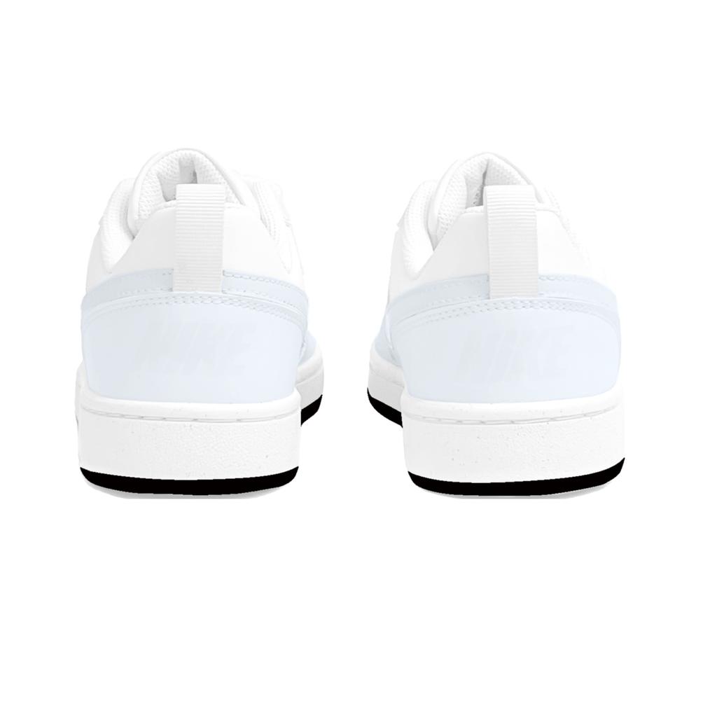 Nike Court Borough Maris Sal Milk Lid Low top Skateboard Shoes Women's White Blue IQ2725-101(Team1121-)