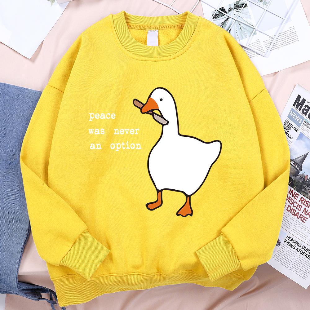 

Мир никогда не был вариантом Одежда женская унисекс свободная толстовка с круглым вырезом осенняя флисовая теплая мужская одежда новая толстовка с капюшоном высокого качества толстовки XXXL жёлтый