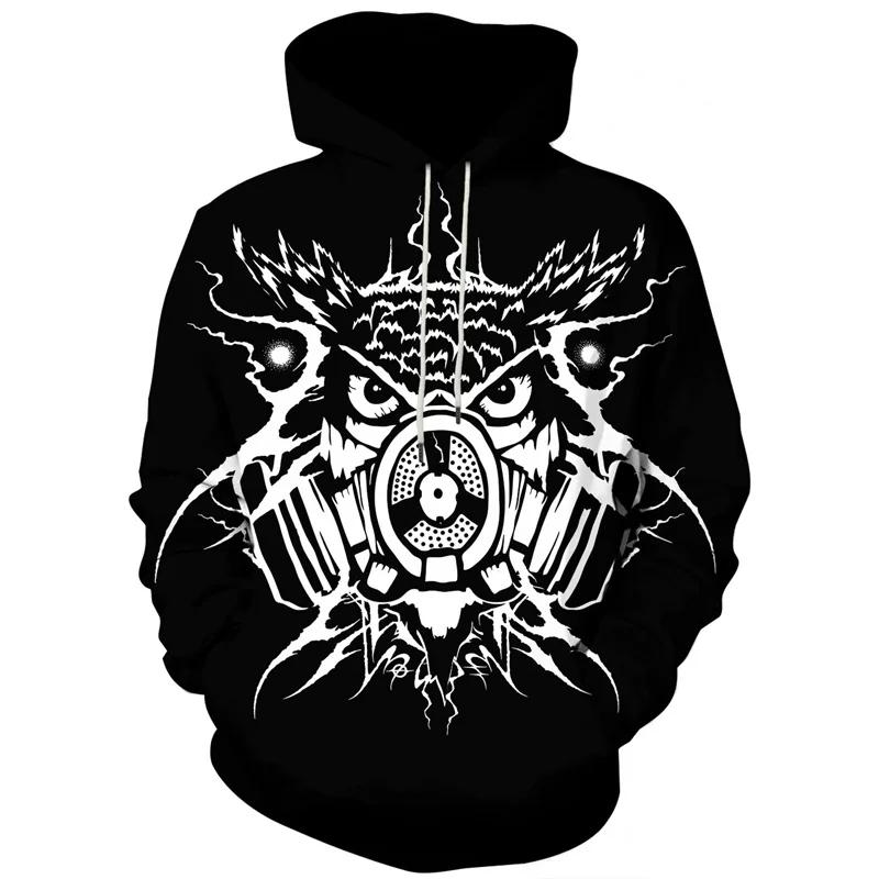 Funny Panda Graphic Hoodie Men Clothing 3D Kawaii Animal Lion Tiger Printed New In Hoodies Women Harajuku Fashion Y2k Pullover