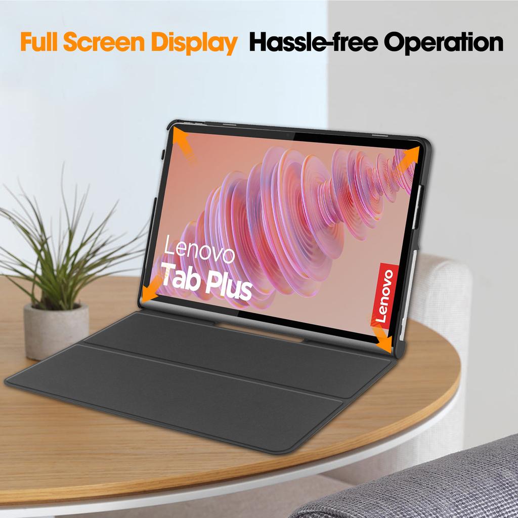 For Lenovo Tab Plus Stand Case Shockproof Leather Tablet Cover