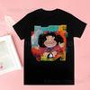 Mafalda Comic Ulzzang Cartoon Kawaii Men Harajuku Tops Summer Tops Graphic Tees Men Kawaii T-shirt Clothes boysT Shirt