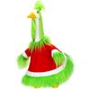 Outdoor Decoration Christmas Santa Duck Lawn Figures Festive Yard Doll Display