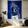 Mbappe Wall Tapestry Aesthetic Wall Hanging Printed Fabric Blanket Decorative Tapestries For Bedroom Living Room Home Decor