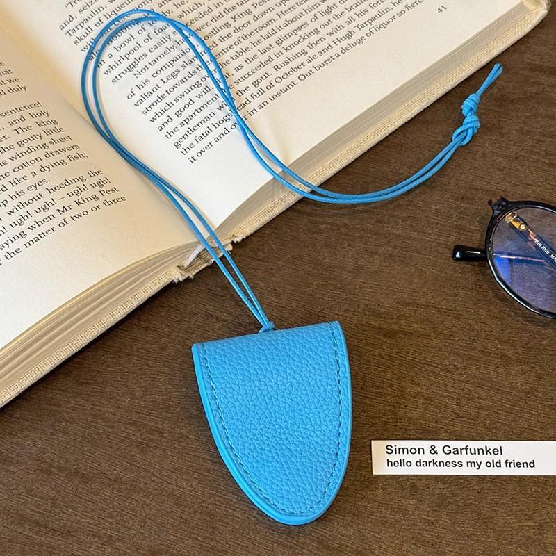 Vintage Style Leopard Print Leather Neck Hanging Sun Glasses Clip On Eyeglasses Chain Storage Necklace Women's Hanging Rope Sweater Chain